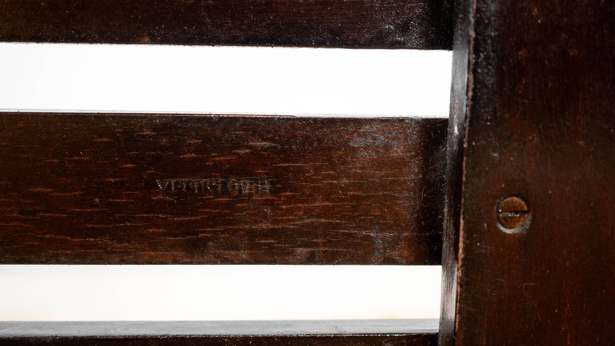 Mid-Century European Slat Bench or Coffee Table, Yugoslavia, C. 1960s