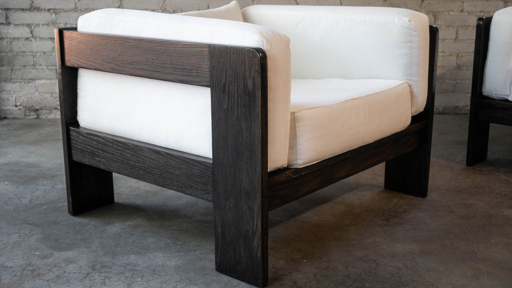 Vintage Attributed to Tobia Scarpa for Knoll 'Bastiano' Attributed Chairs - A Pair