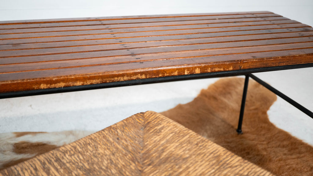 Arthur Umanoff for Raymor Bench with Stools, Circa 1950s