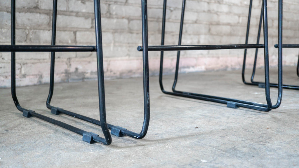 Post Modern Giandomenico Belotti attr. 'Spaghetti' Counter Stools, C. 1980s