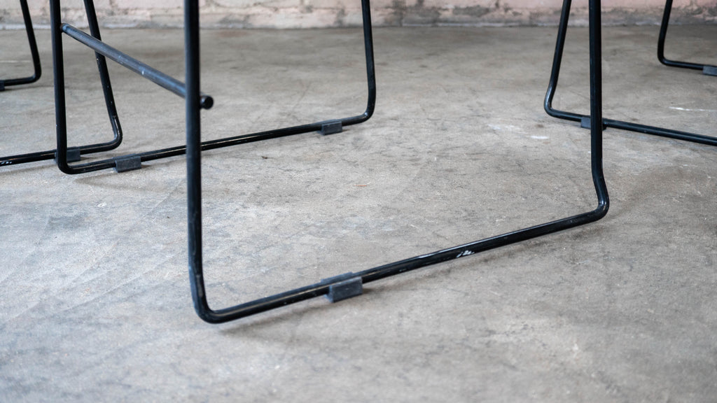 Post Modern Giandomenico Belotti attr. 'Spaghetti' Counter Stools, C. 1980s