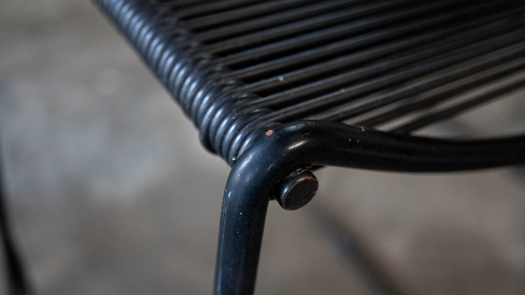 Post Modern Giandomenico Belotti attr. 'Spaghetti' Counter Stools, C. 1980s