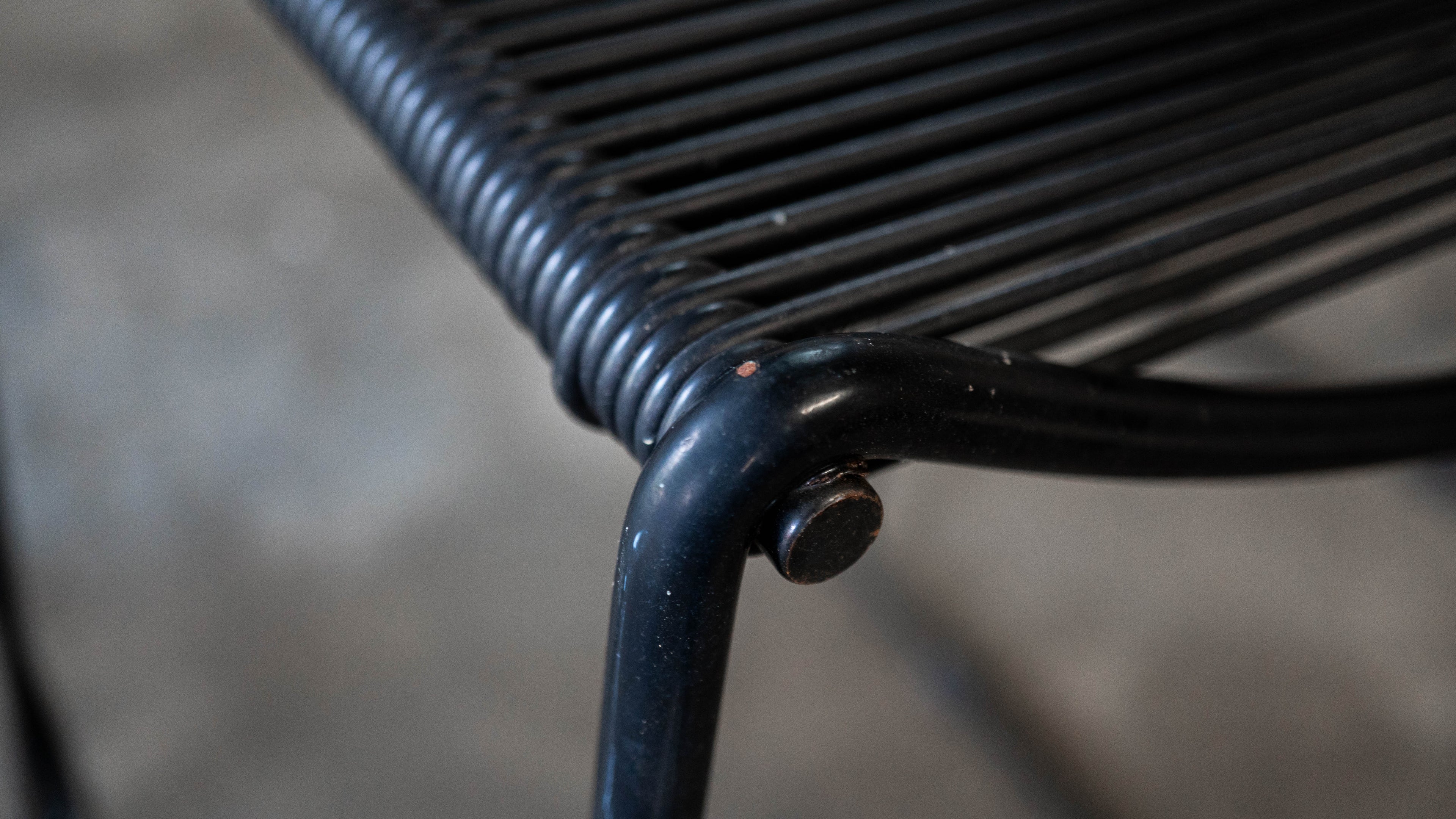 Post Modern Giandomenico Belotti attr. 'Spaghetti' Counter Stools, C. 1980s