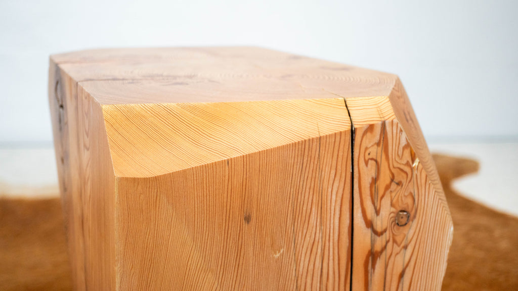 Studio Craft JB Blunk attr. Pine Wood Side Tables - A Pair