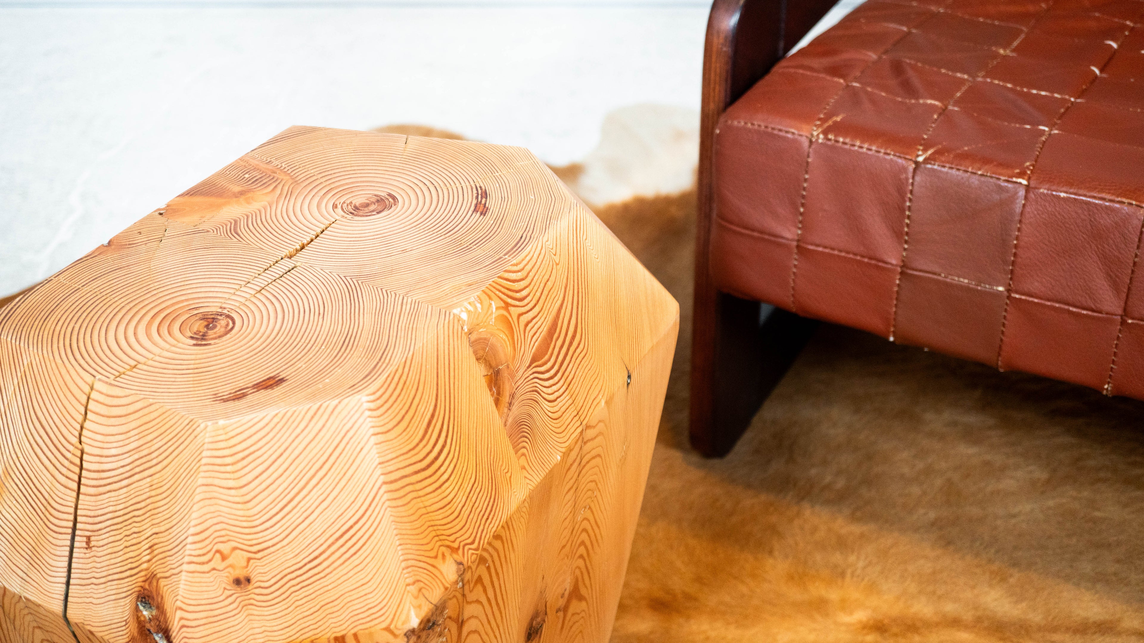 Studio Craft JB Blunk attr. Pine Wood Side Tables - A Pair