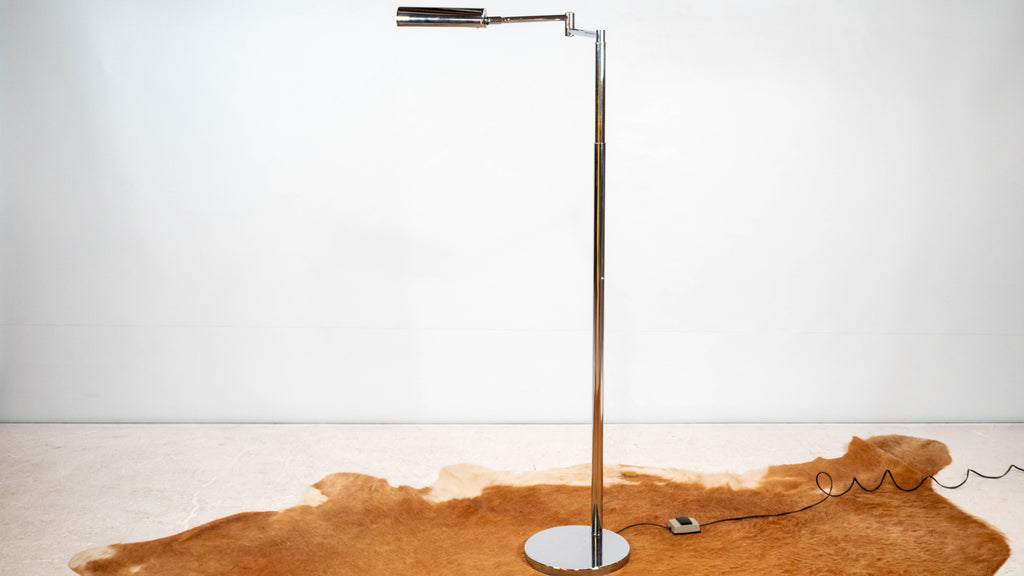 1970s Koch and Lowy Articulating Floor Lamp