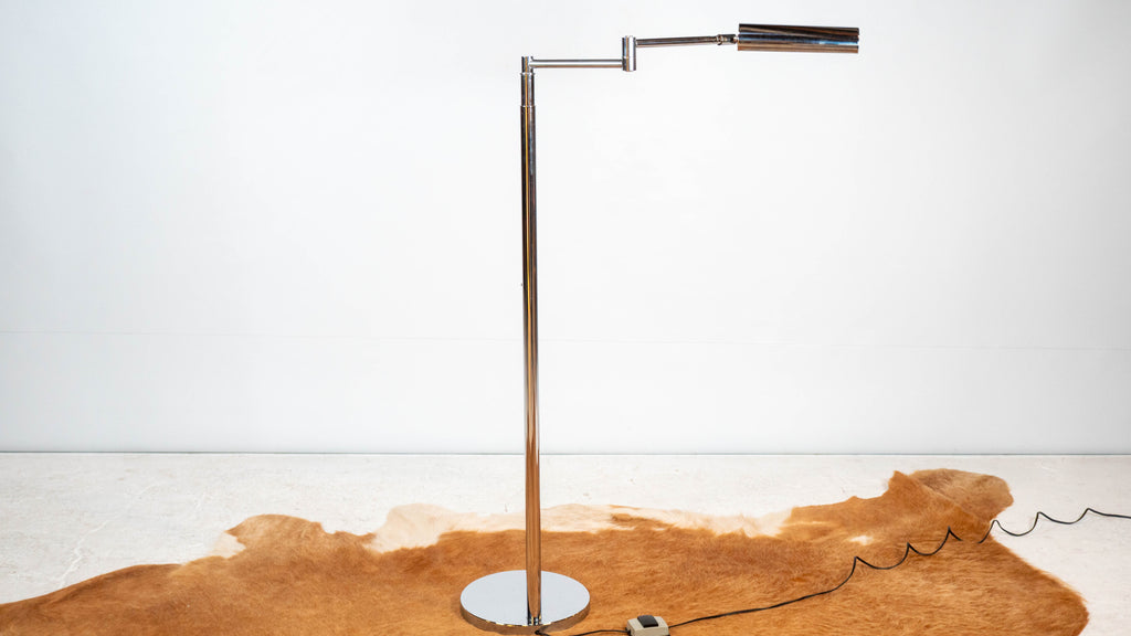 1970s Koch and Lowy Articulating Floor Lamp