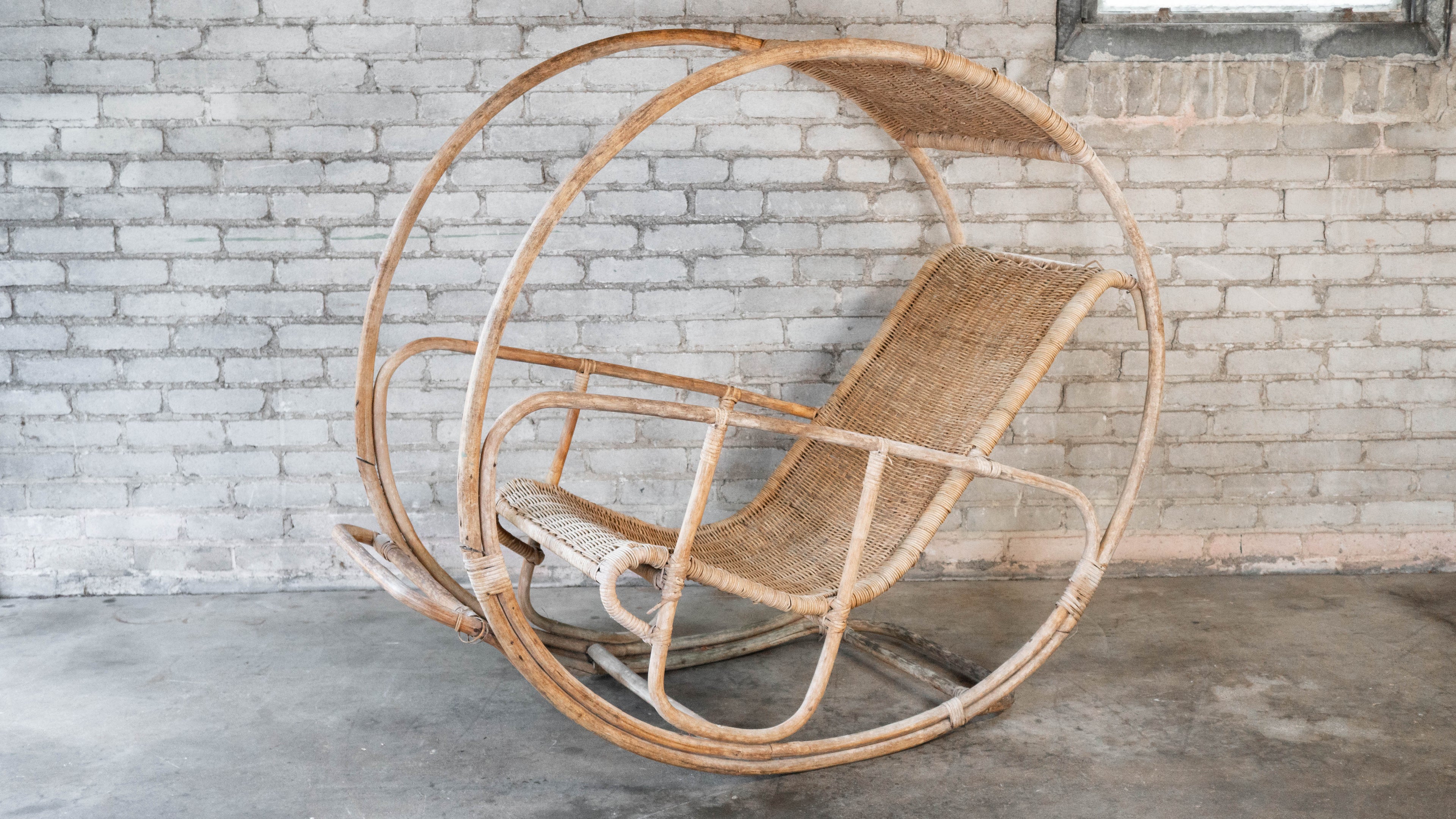 Vintage Franco Bettonica “Dondolo" Lounge Chair