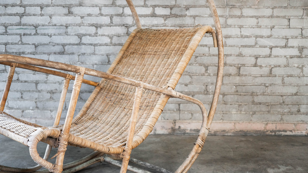 Vintage Franco Bettonica “Dondolo" Lounge Chair