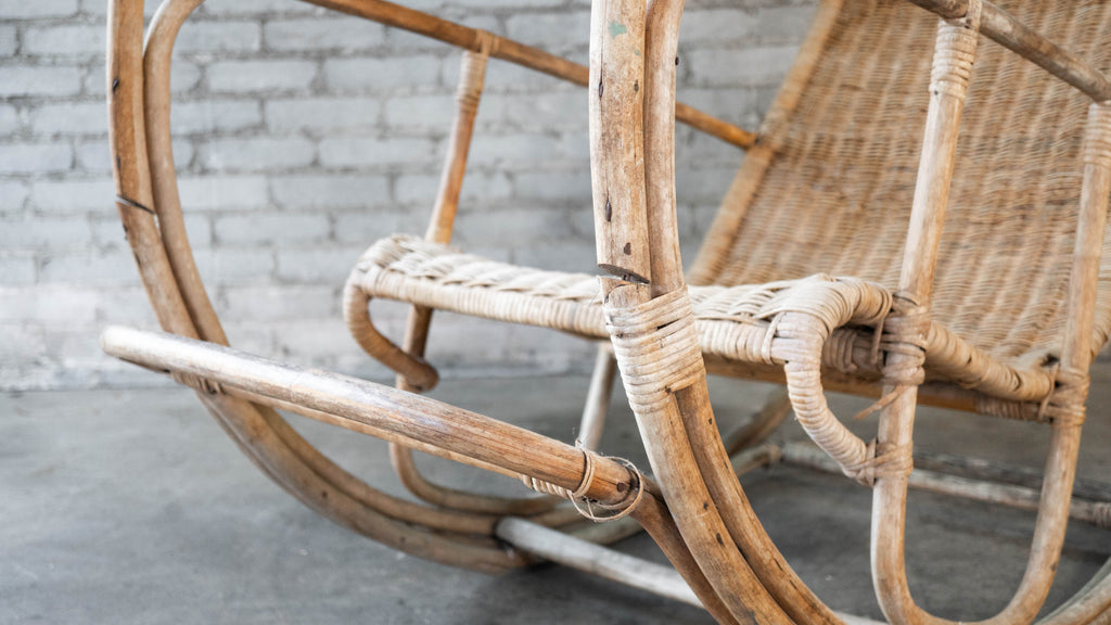 Vintage Franco Bettonica “Dondolo" Lounge Chair