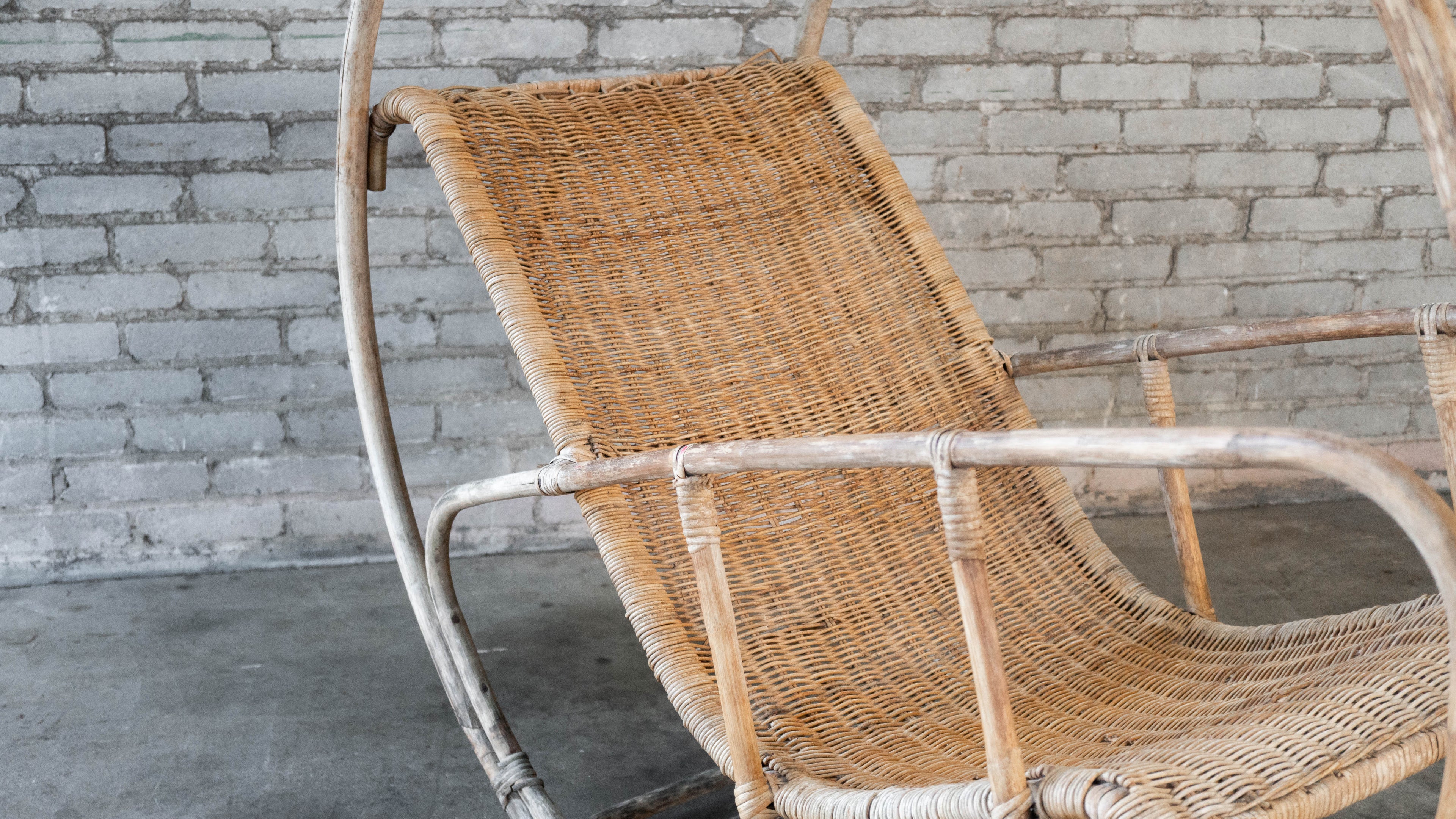 Vintage Franco Bettonica “Dondolo" Lounge Chair