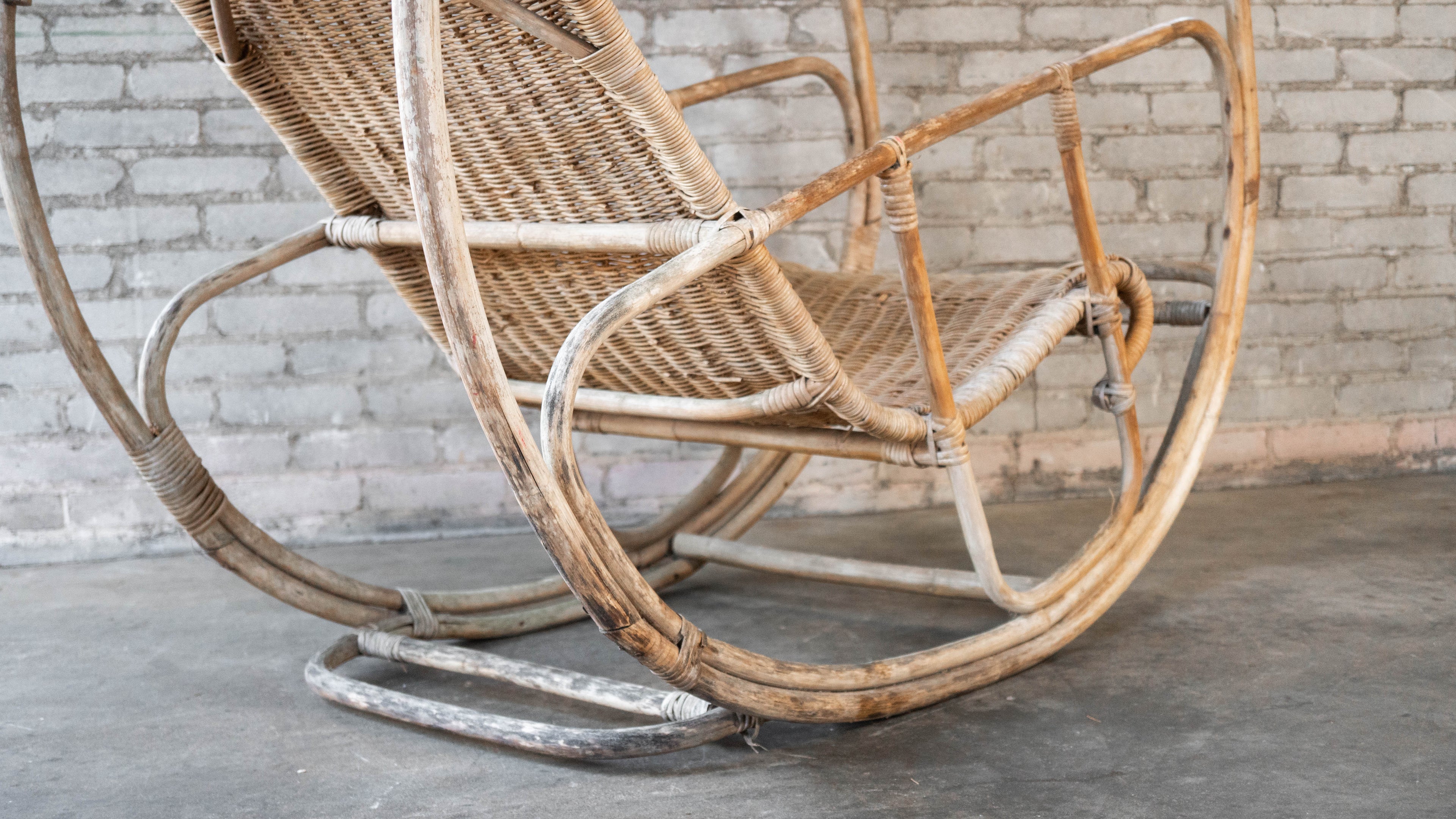 Vintage Franco Bettonica “Dondolo" Lounge Chair