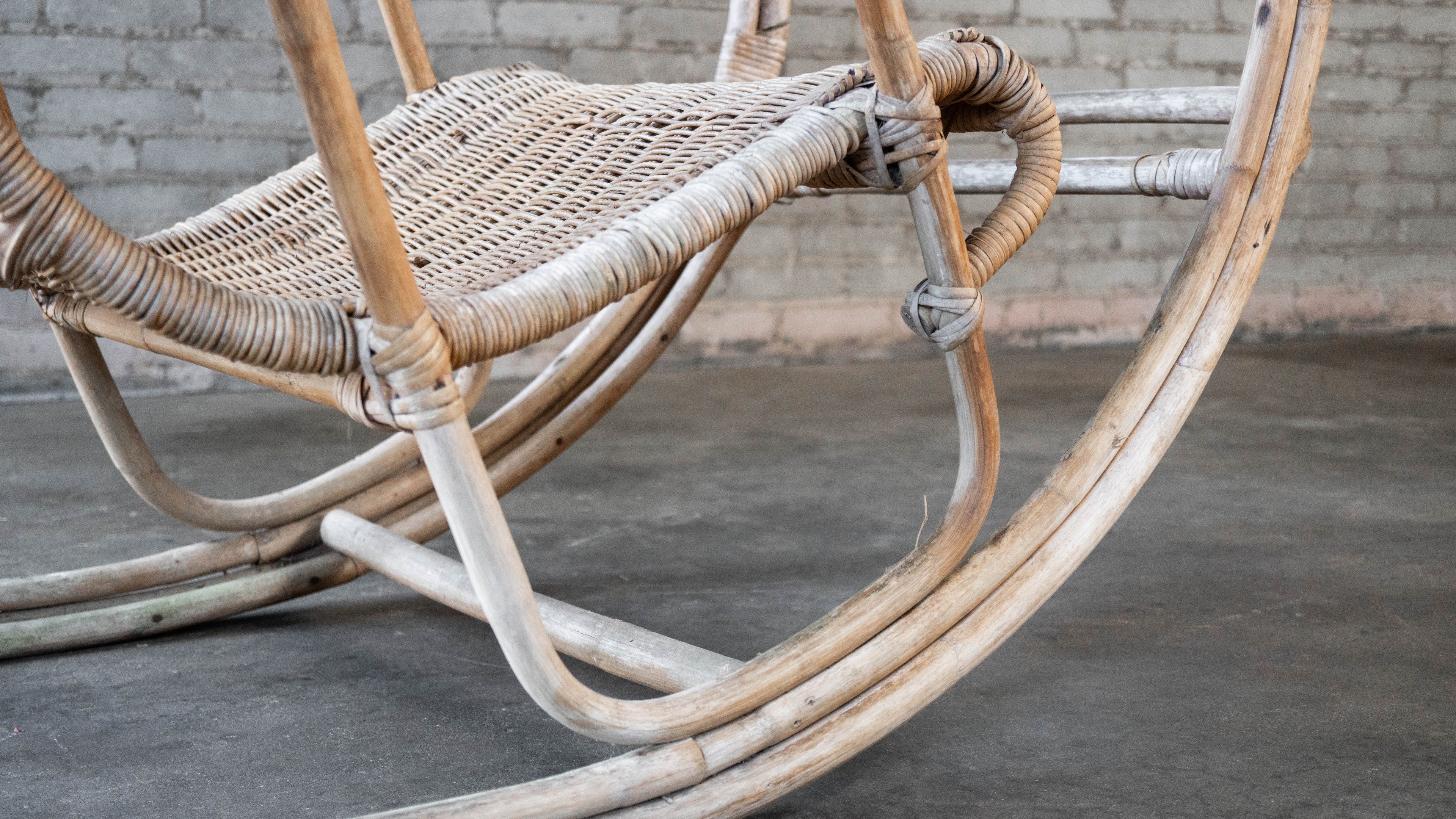 Vintage Franco Bettonica “Dondolo" Lounge Chair