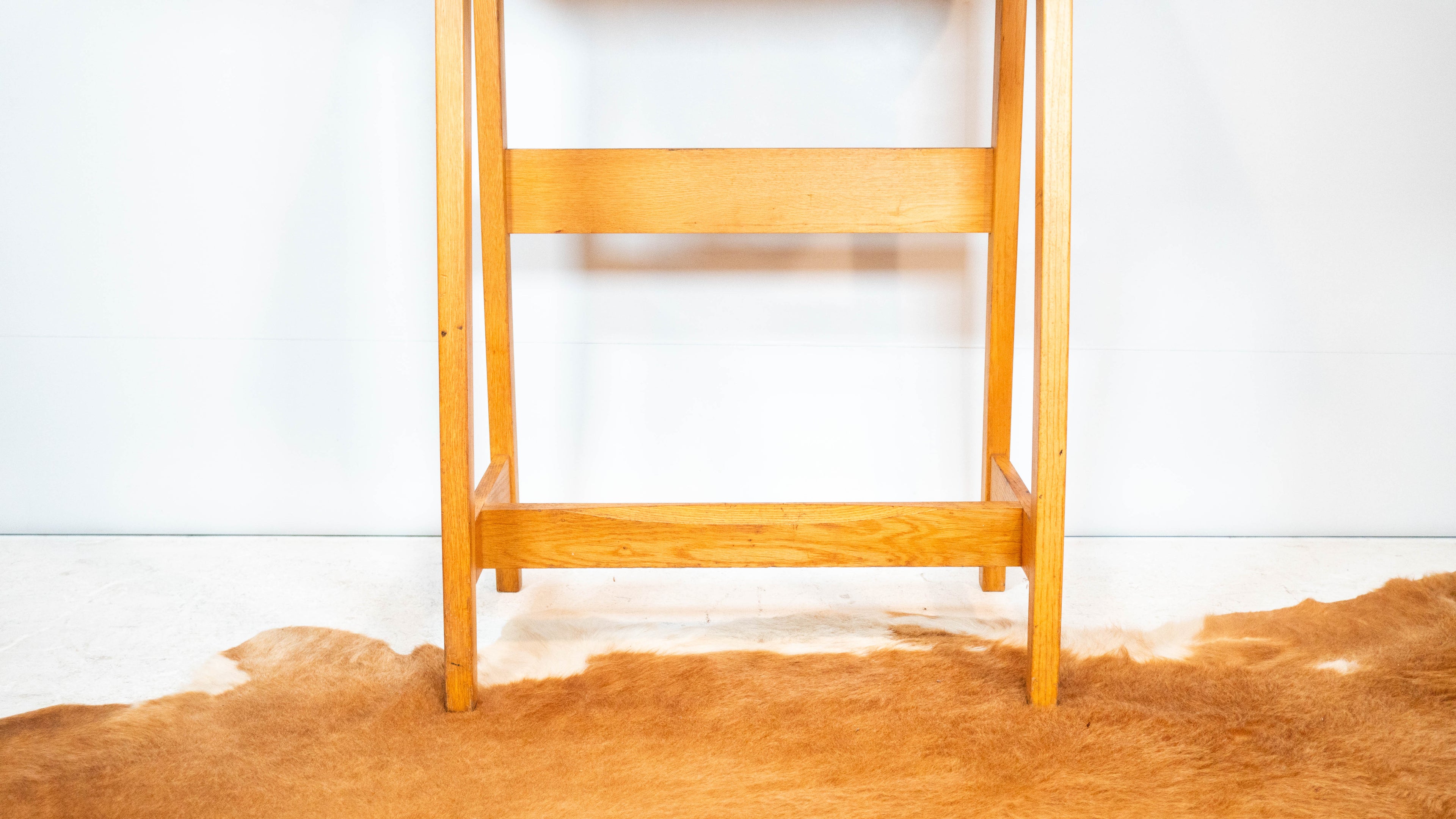 Vintage Charles Webb Architect Standing Desk Oak Wood