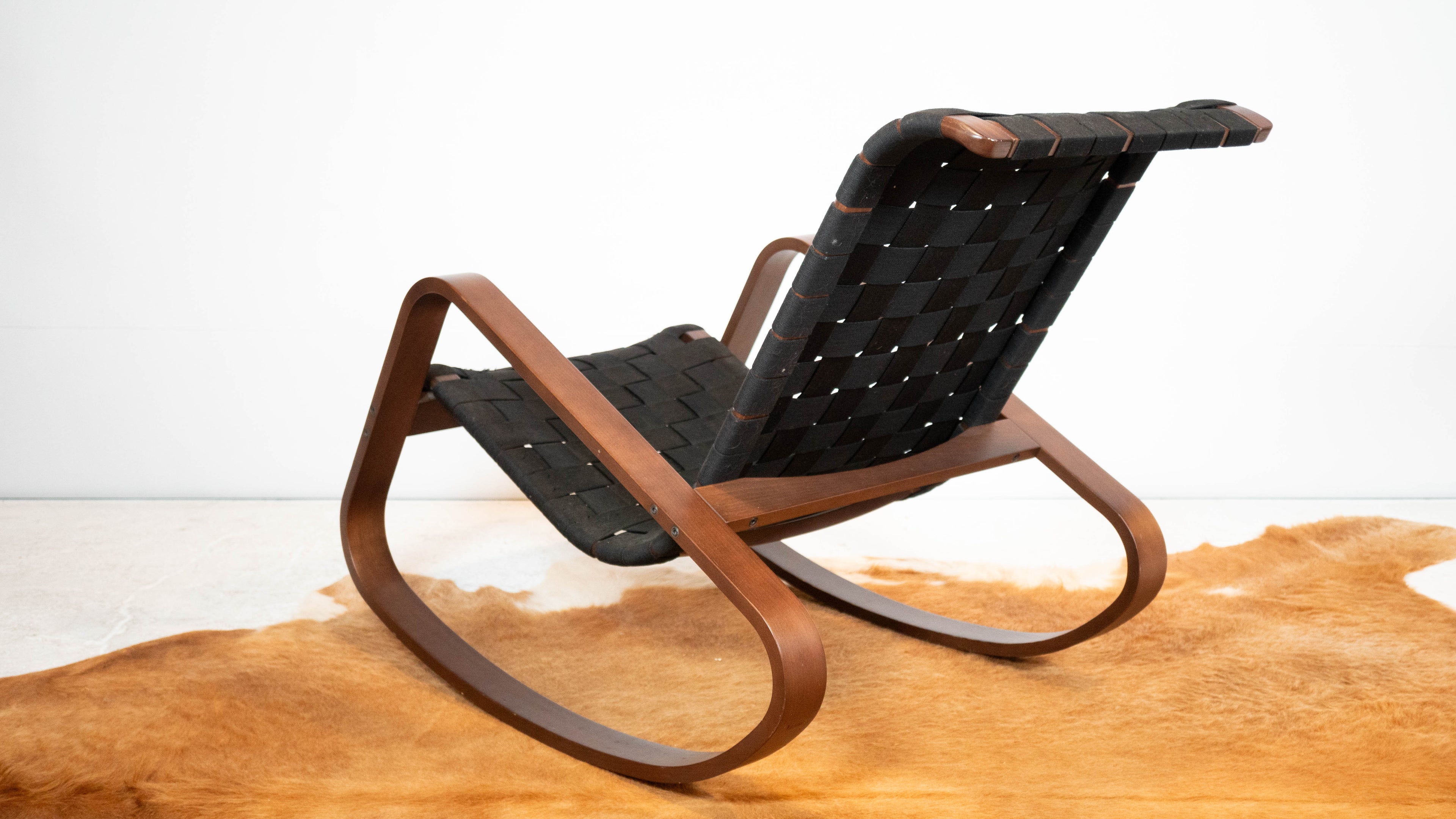 Luigi Crassevig 'Dondolo' Rocking Chair
