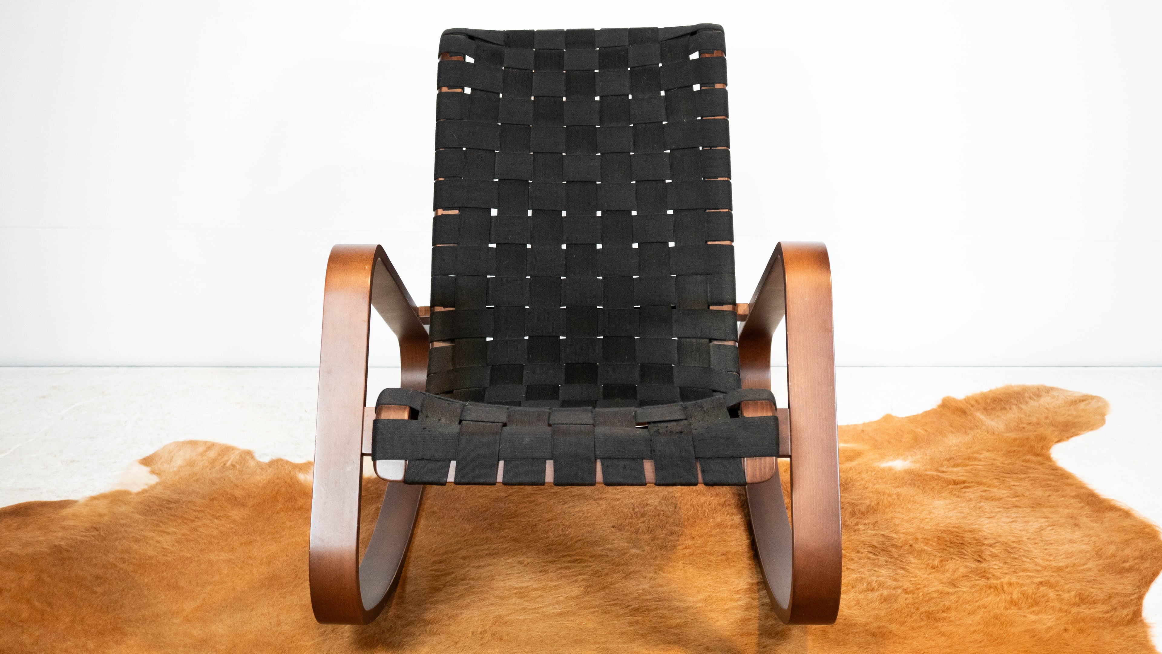 Luigi Crassevig 'Dondolo' Rocking Chair