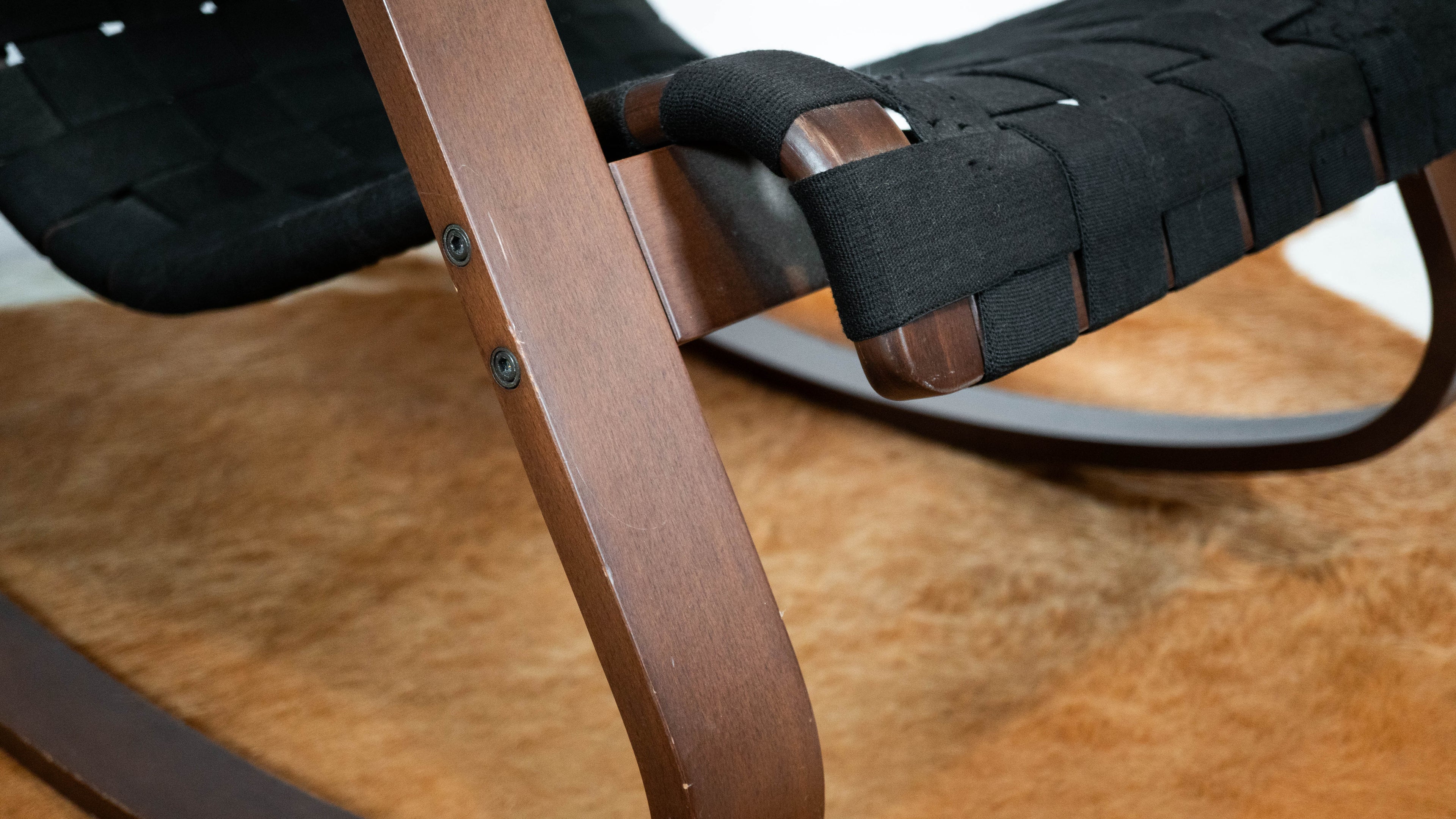 Luigi Crassevig 'Dondolo' Rocking Chair