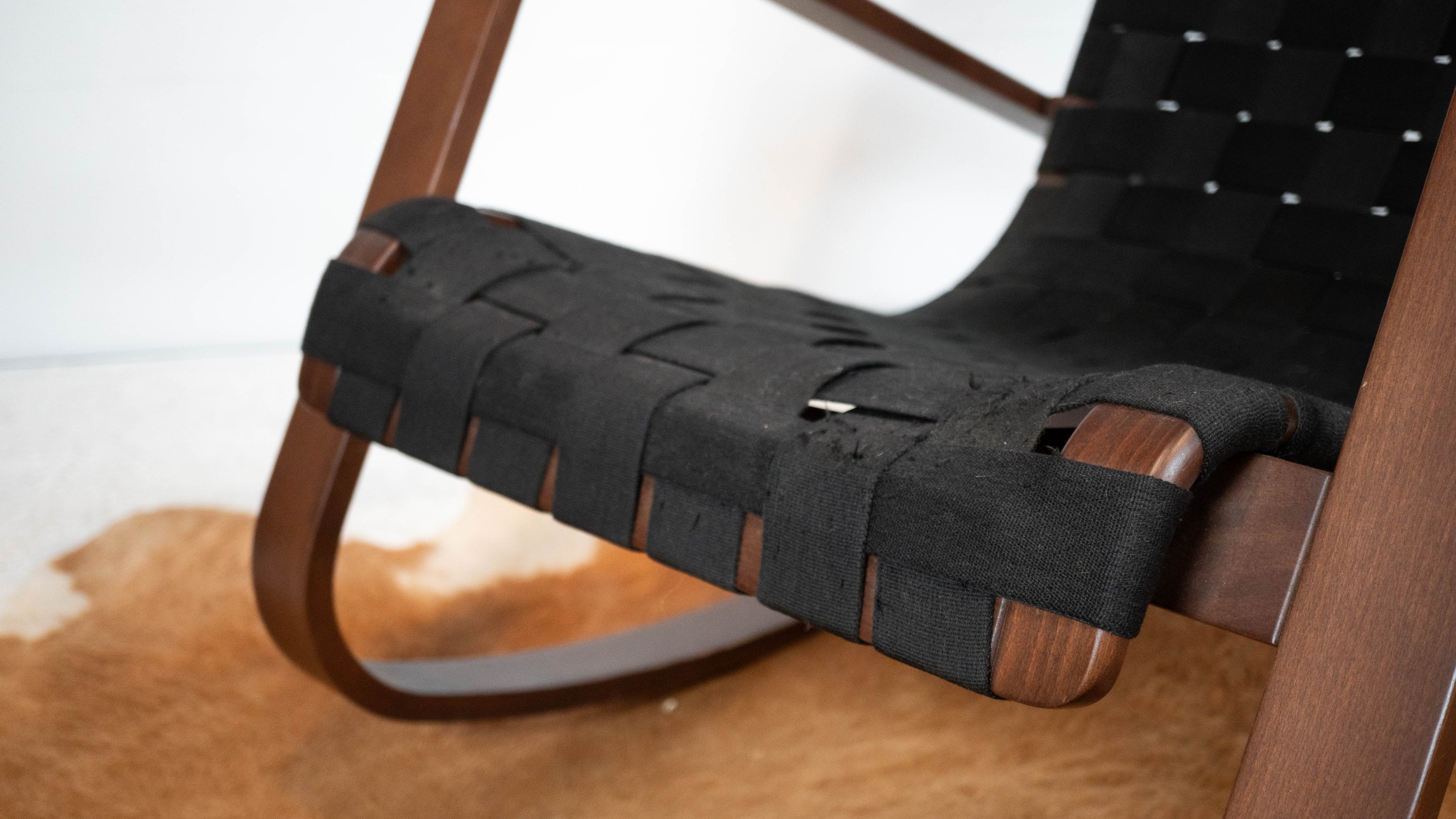 Luigi Crassevig 'Dondolo' Rocking Chair