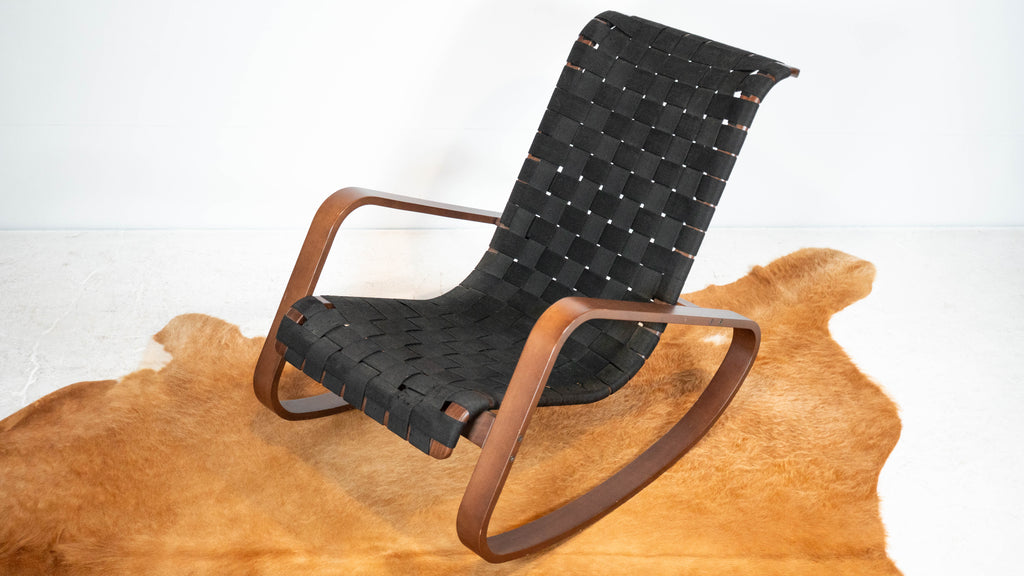 Luigi Crassevig 'Dondolo' Rocking Chair