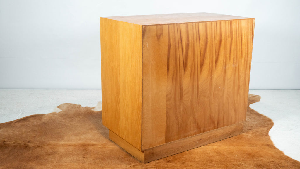 1980s Charles Webb White Oak Four Drawer Chest Dresser