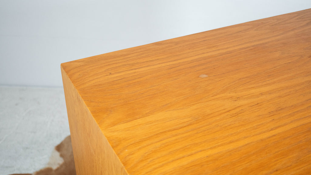 1980s Charles Webb White Oak Four Drawer Chest Dresser