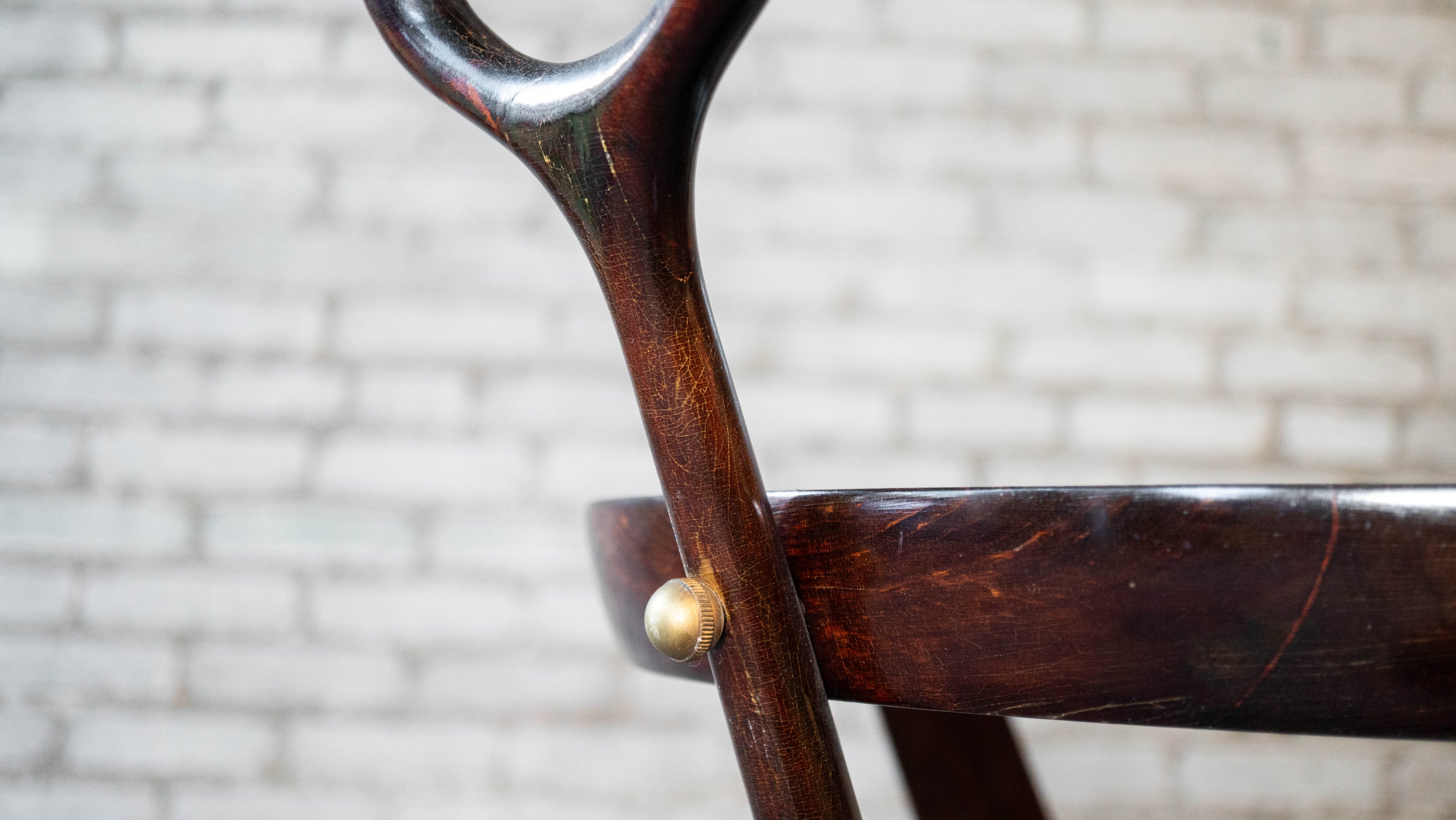 Vintage Serving Trolley by Aldo Tura, c. 1980s