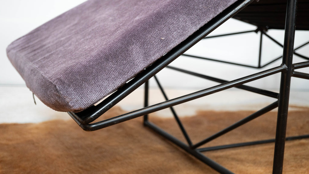 1980s Postmodern Paolo Passerini Chaise Lounge for Uvet Dimensione