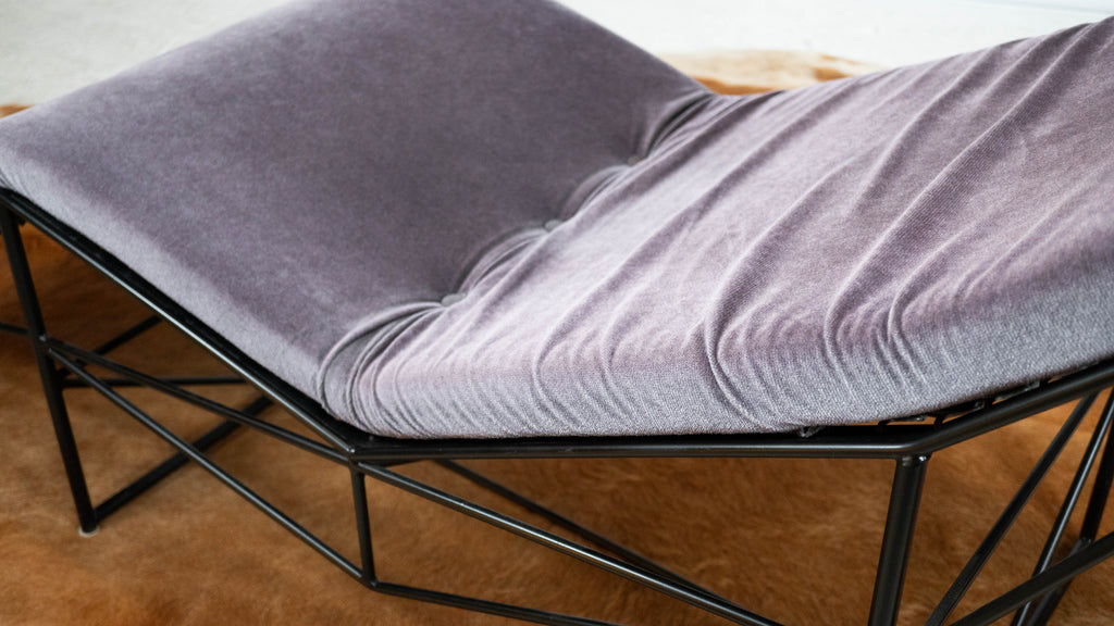1980s Postmodern Paolo Passerini Chaise Lounge for Uvet Dimensione