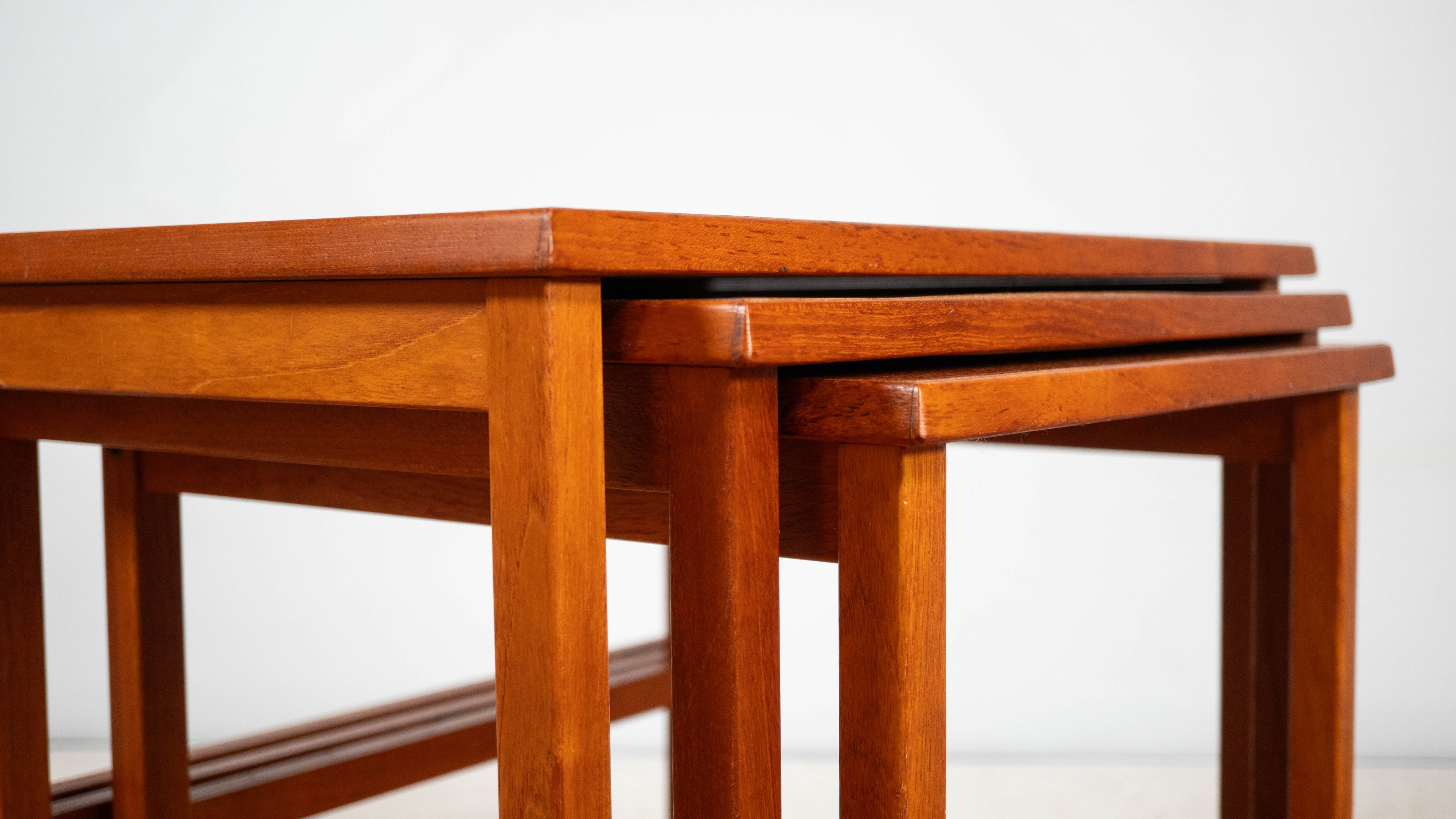 Danish Modern BRDR Furbo Teak Nesting Tables - Set of 3