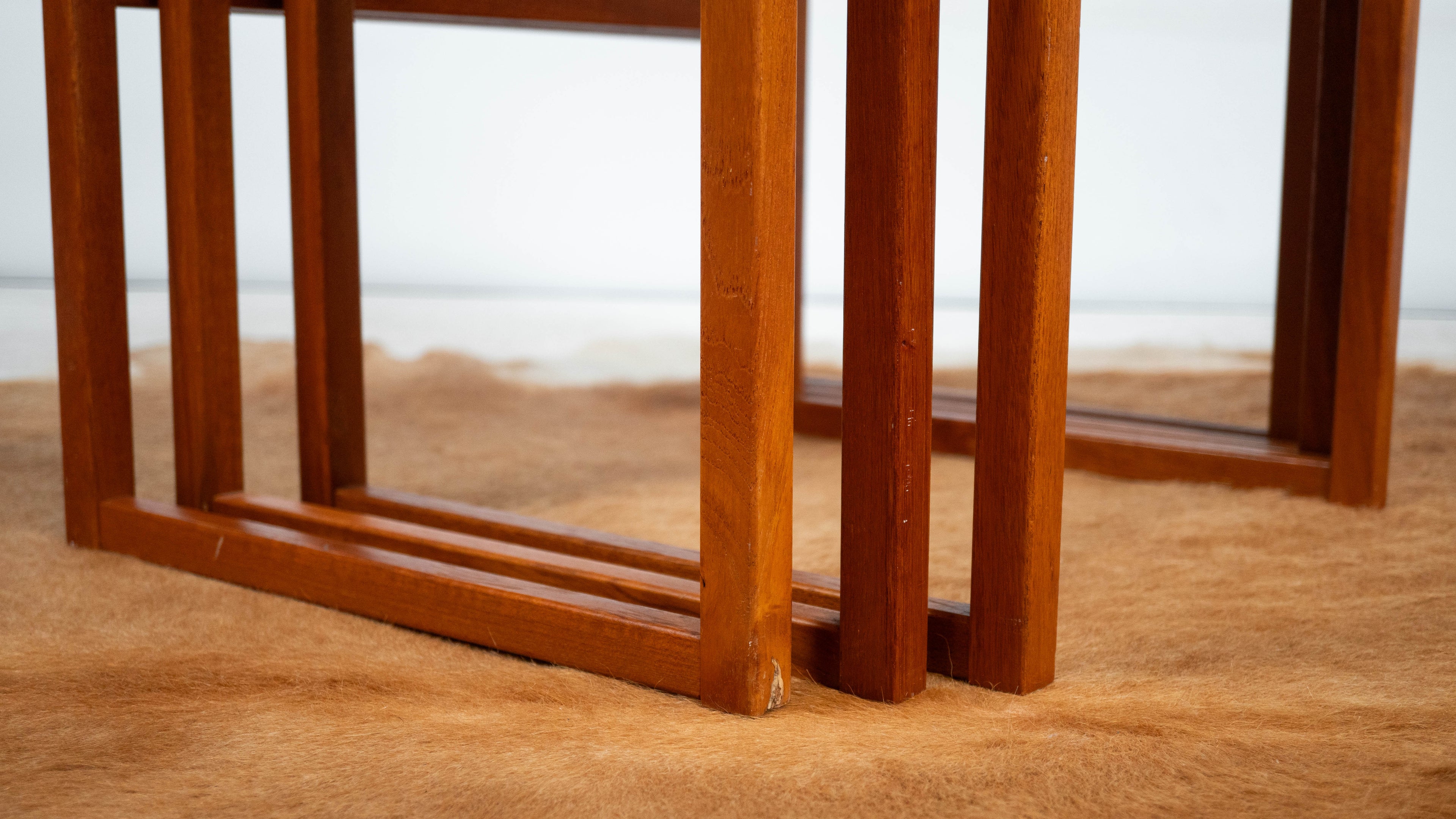 Danish Modern BRDR Furbo Teak Nesting Tables - Set of 3