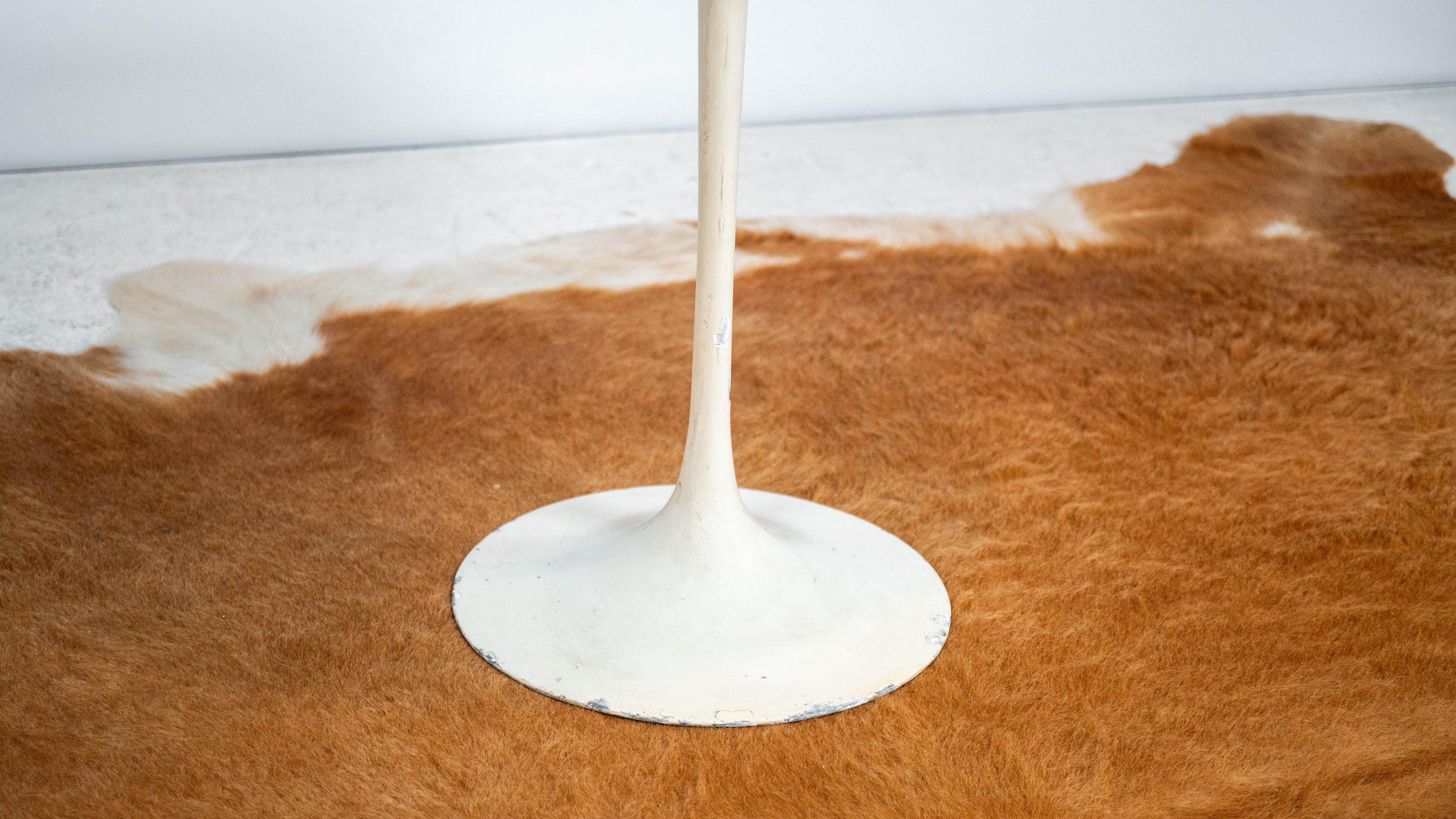 Vintage Knoll International Saarinen Walnut Tulip Side Table