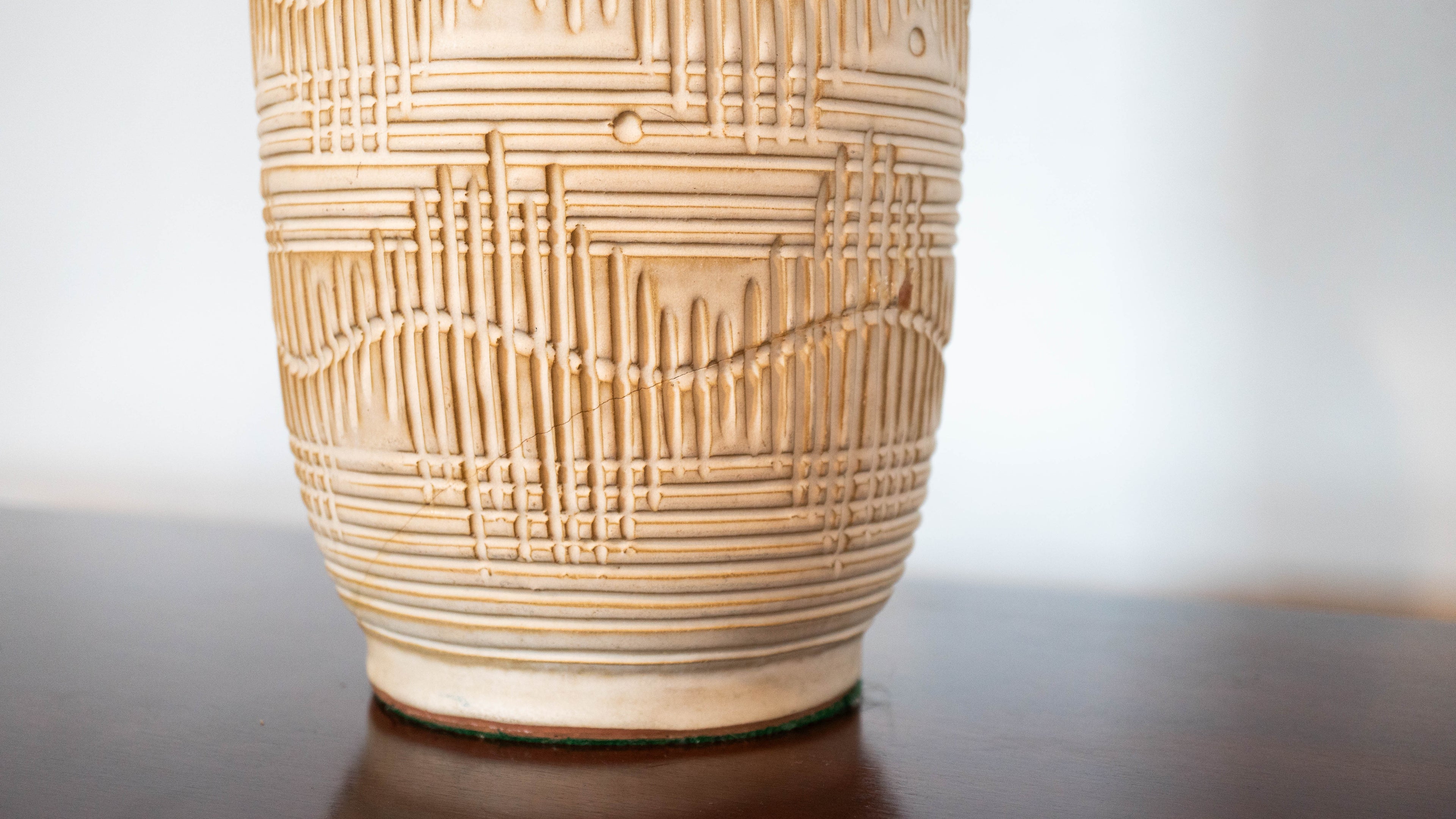 1950s Lee Rosen for Design Technics Ceramic Table