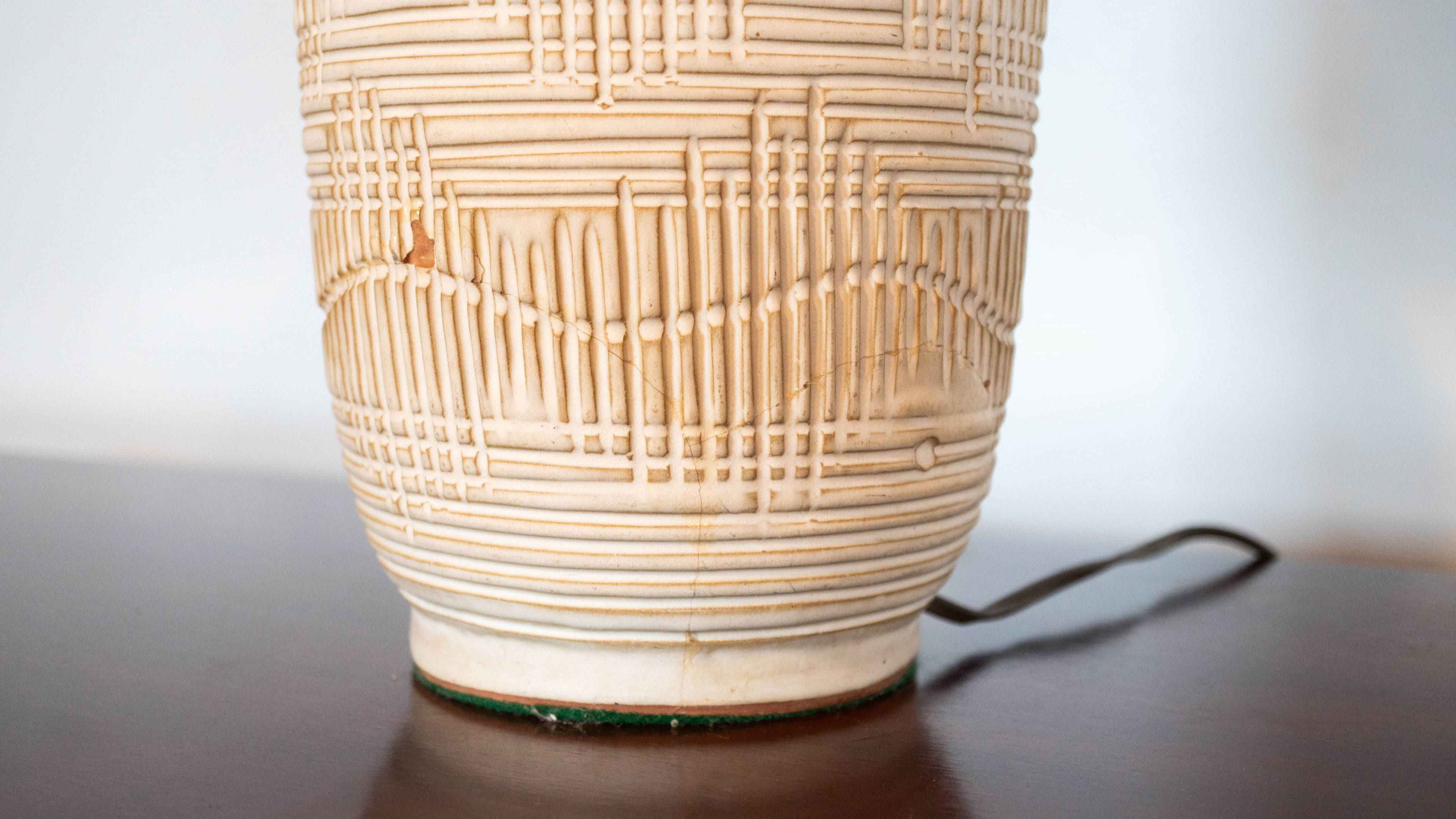 1950s Lee Rosen for Design Technics Ceramic Table