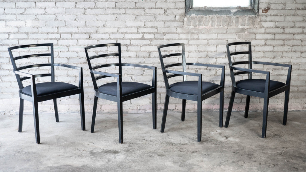 1991 Knoll Studio Dining Chairs by Raul De Armas - Set of 4