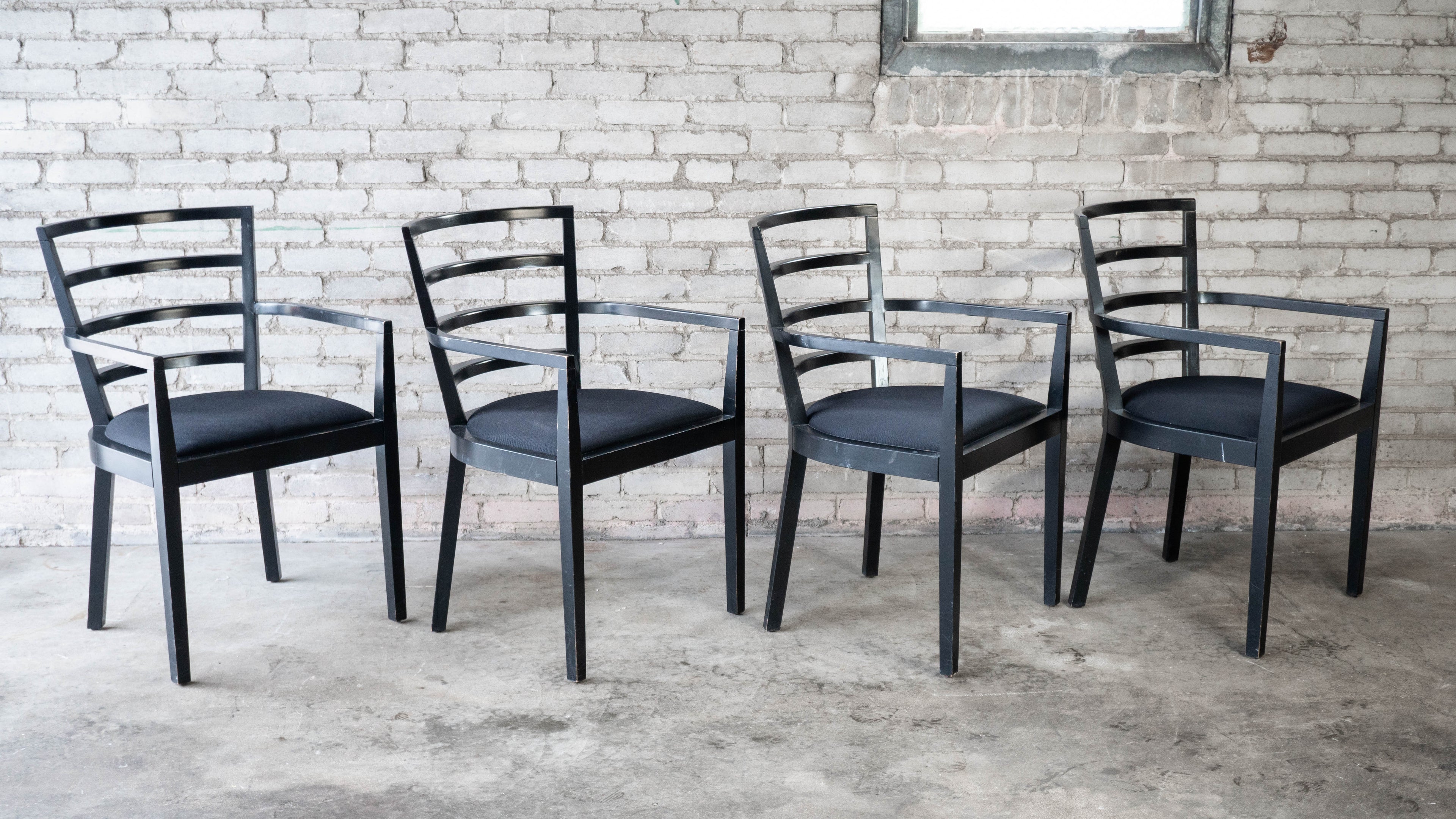 1991 Knoll Studio Dining Chairs by Raul De Armas - Set of 4