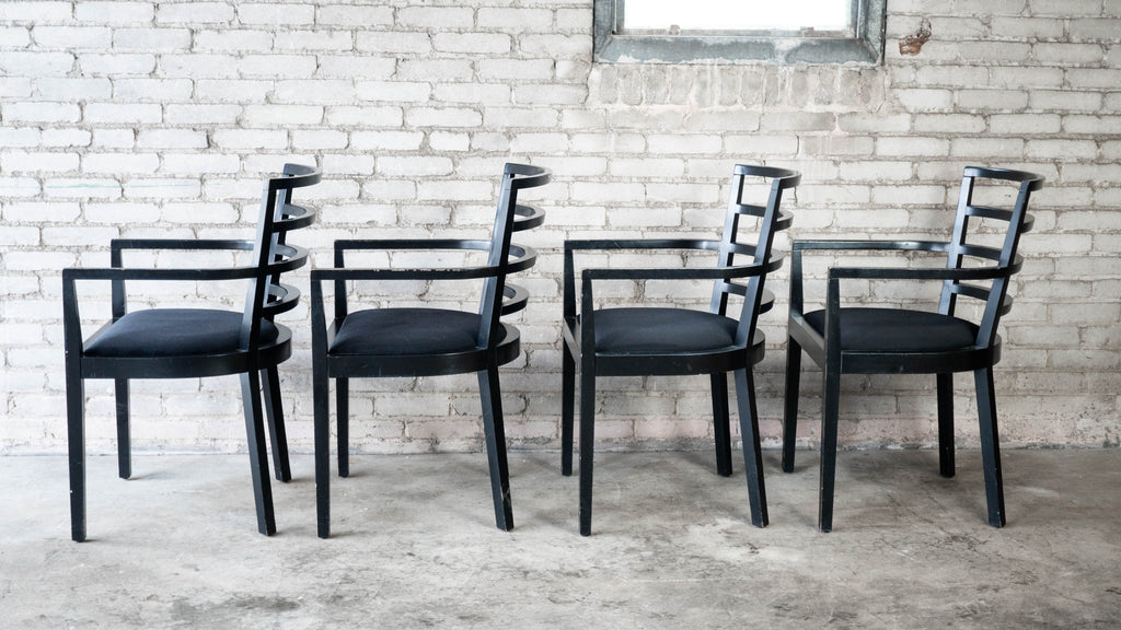 1991 Knoll Studio Dining Chairs by Raul De Armas - Set of 4