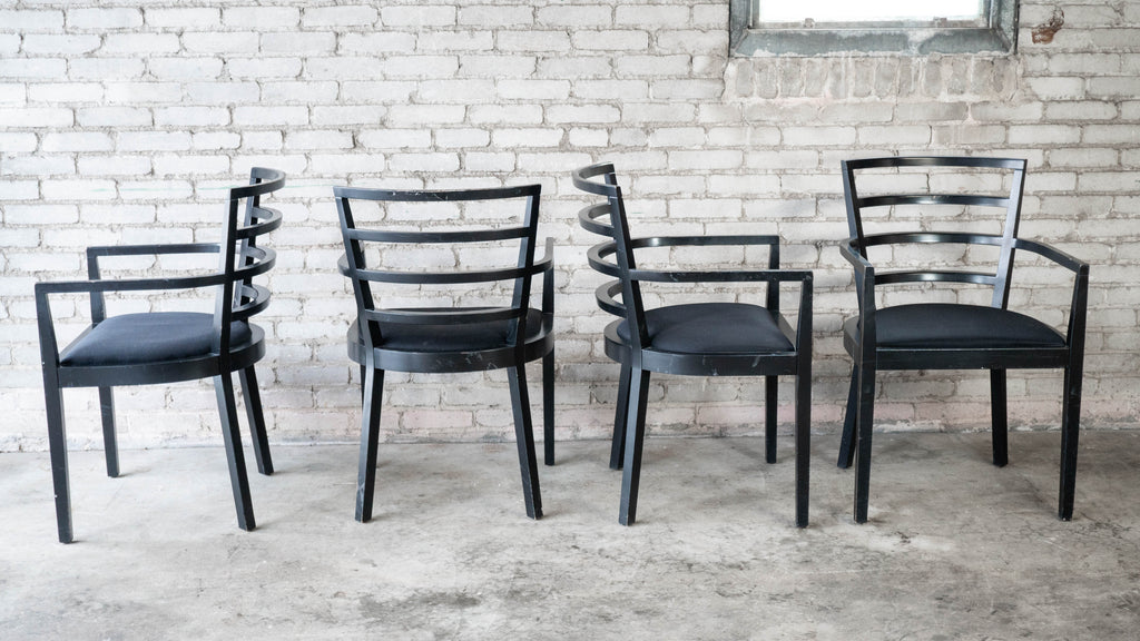 1991 Knoll Studio Dining Chairs by Raul De Armas - Set of 4