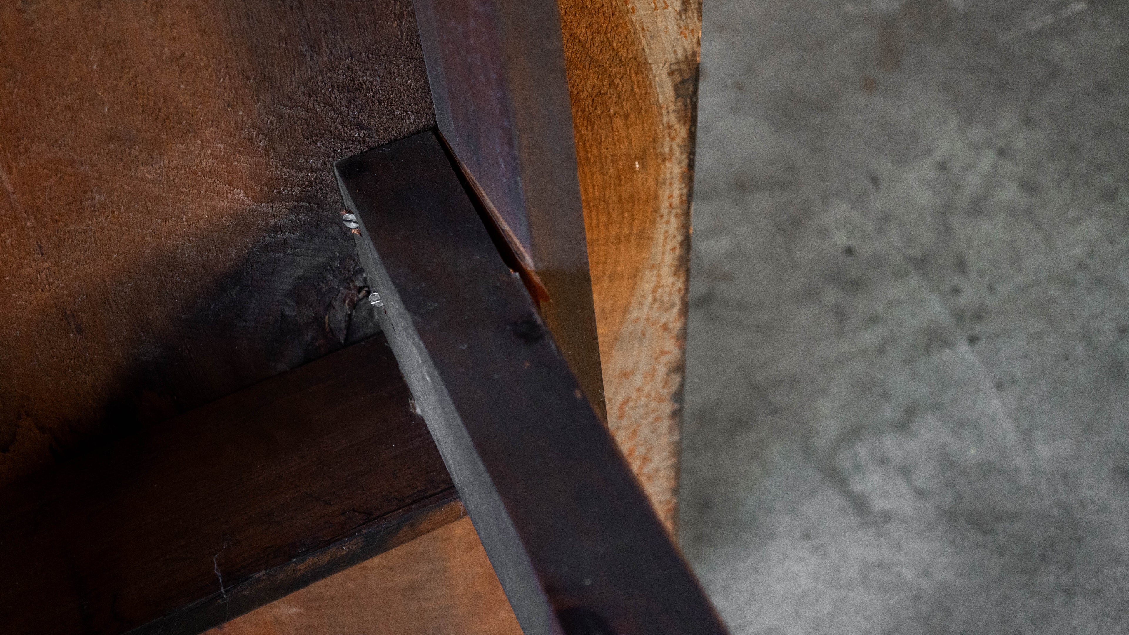 Vintage Primitive Live Edge Bench Rustic