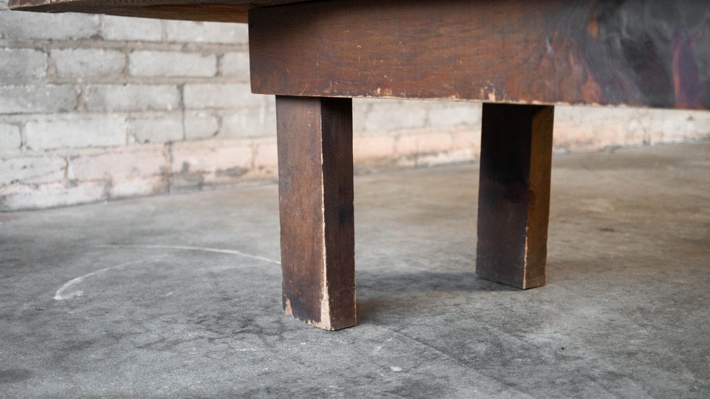 Vintage Primitive Live Edge Bench Rustic