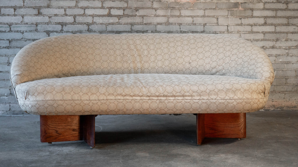 1950s Vladimir Kagan for Kagan-Dreyfuss Inc Walnut Sofa