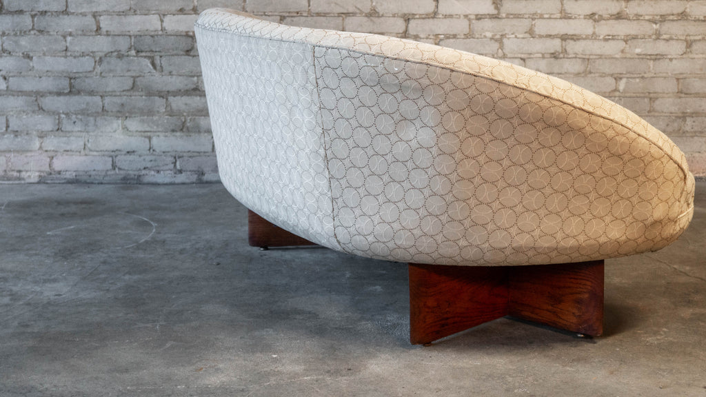 1950s Vladimir Kagan for Kagan-Dreyfuss Inc Walnut Sofa