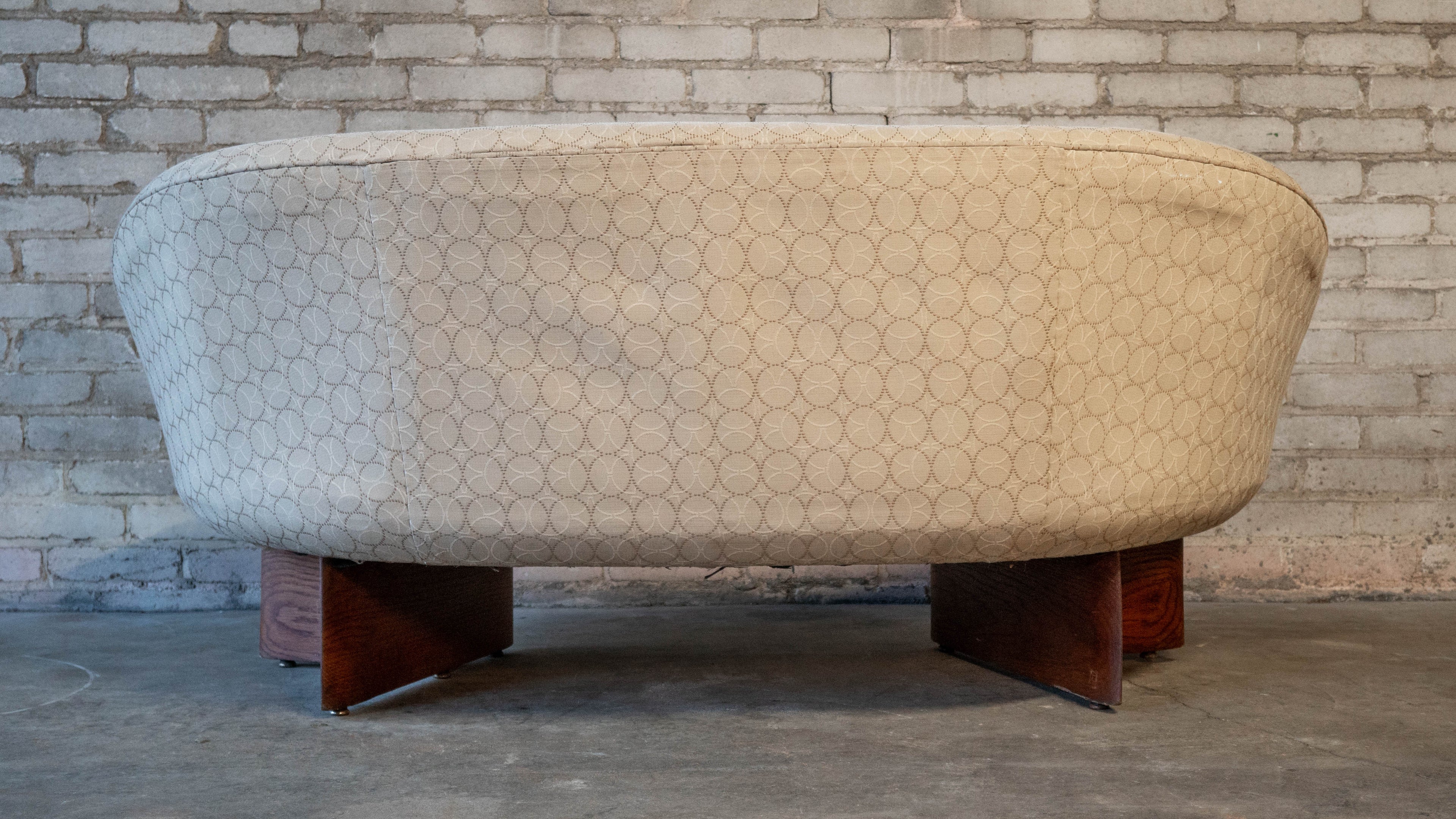 1950s Vladimir Kagan for Kagan-Dreyfuss Inc Walnut Sofa