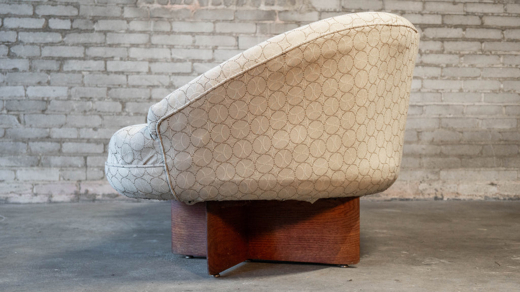 1950s Vladimir Kagan for Kagan-Dreyfuss Inc Walnut Sofa