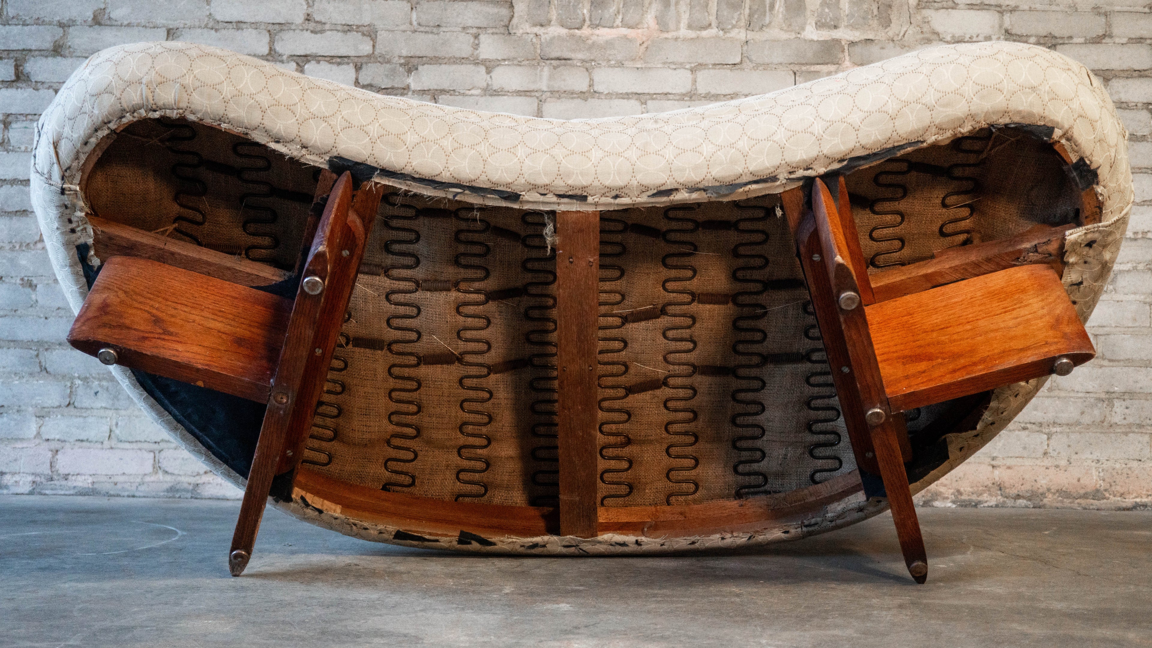 1950s Vladimir Kagan for Kagan-Dreyfuss Inc Walnut Sofa