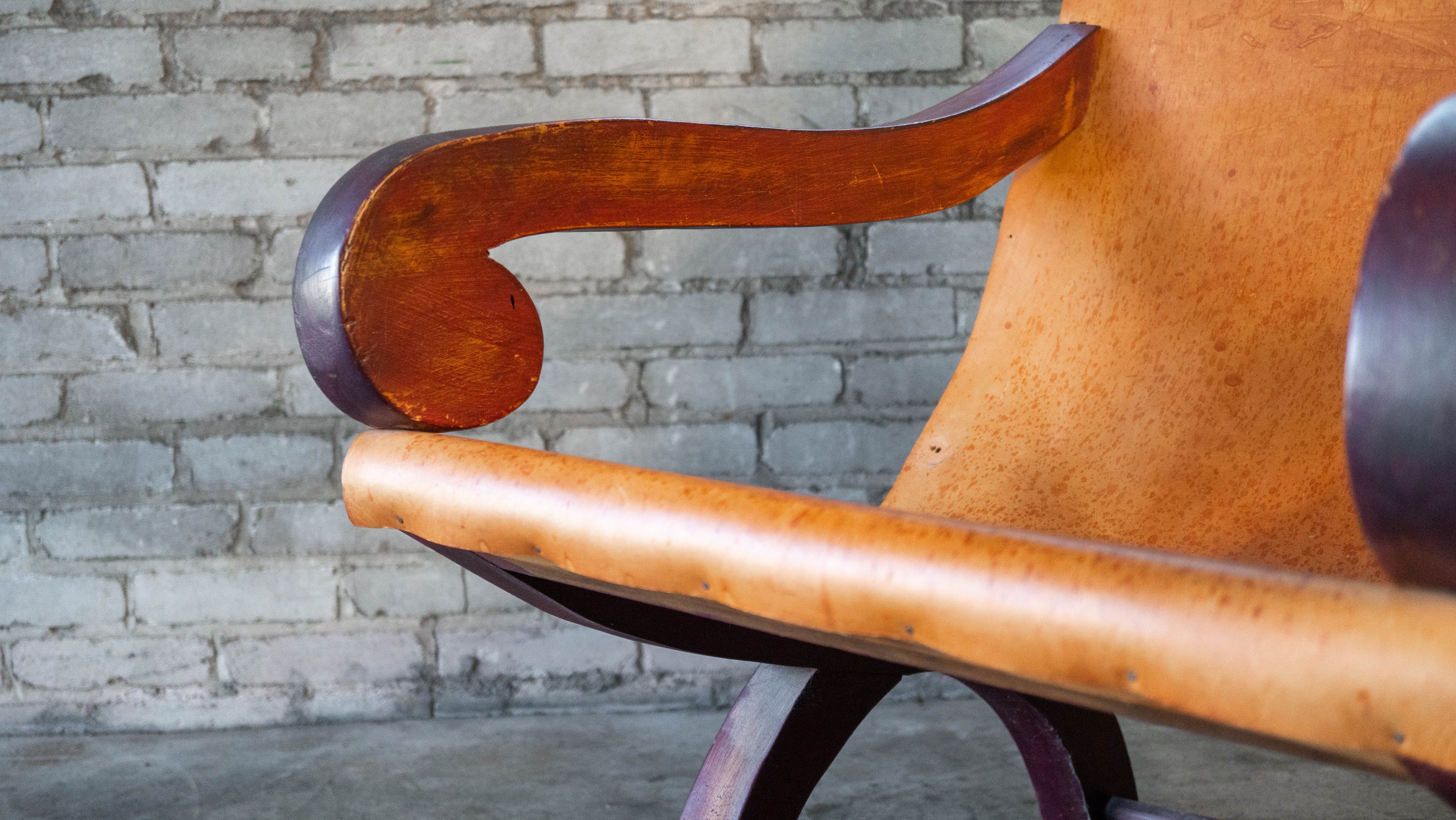 Clara Porset Style Mexican Butaque Chair