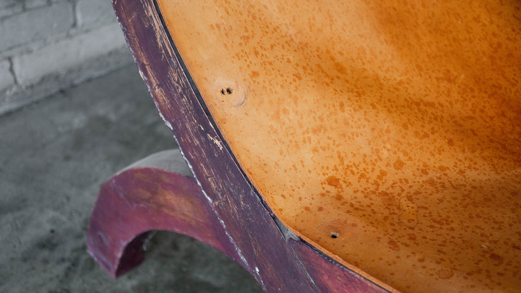 Clara Porset Style Mexican Butaque Chair