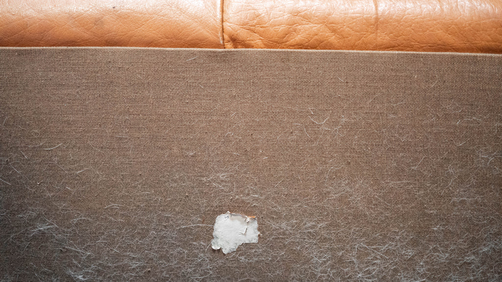 1970s Percival Lafer MP-185 Cognac Leather Sofa