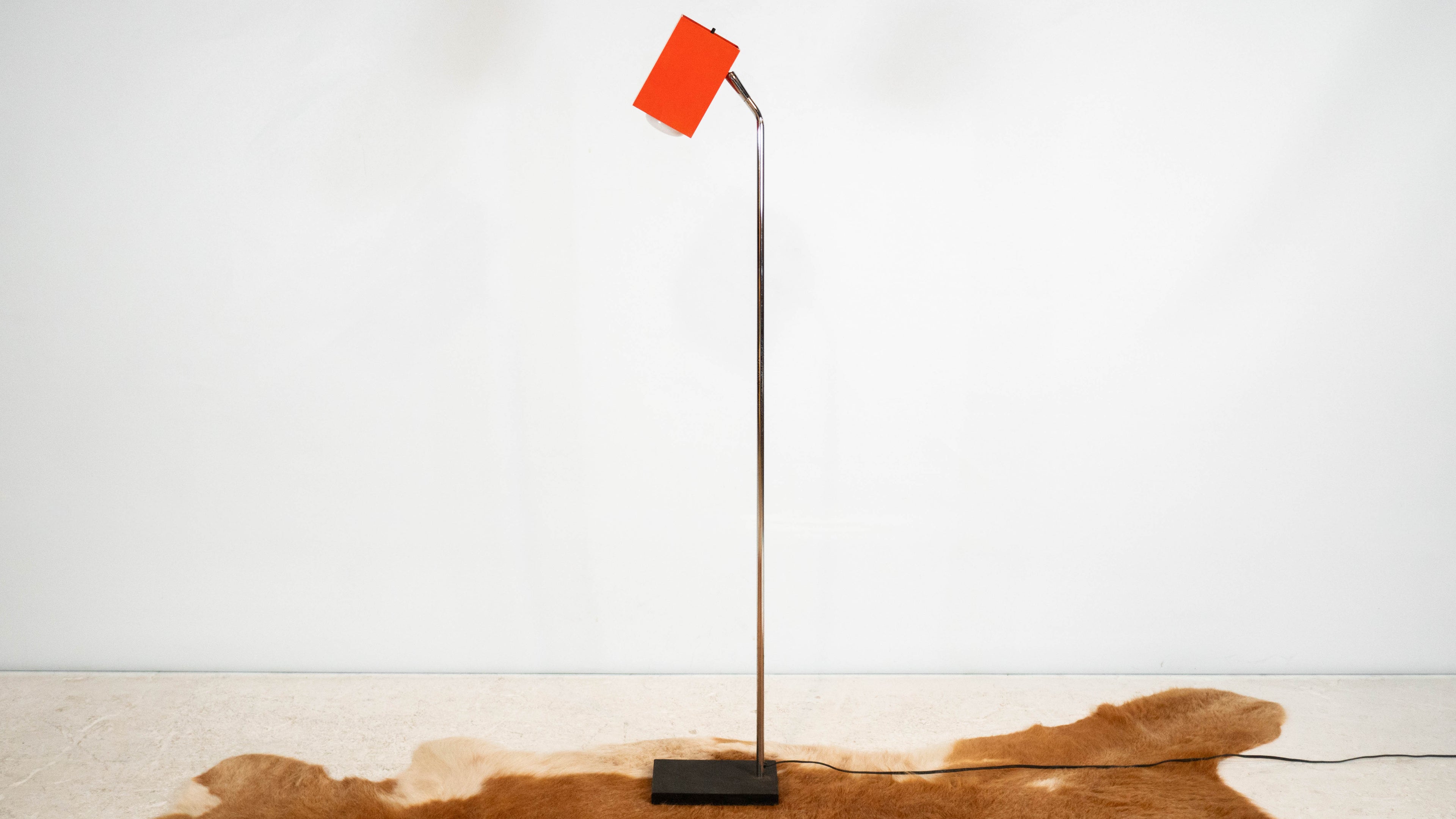 Vintage Robert Sonneman Cube Floor Lamp for Kovac