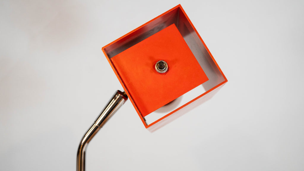 Vintage Robert Sonneman Cube Floor Lamp for Kovac