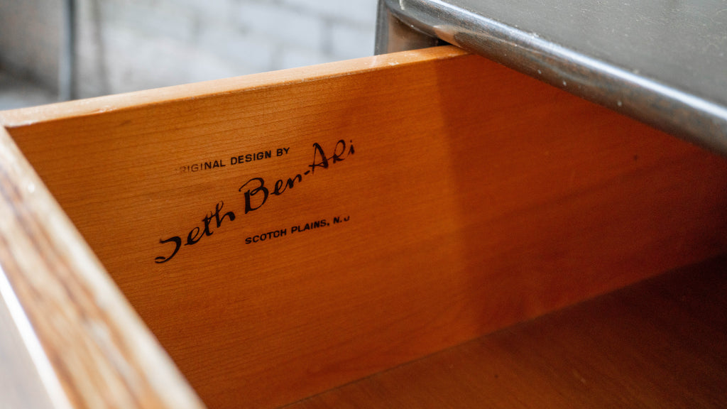 1970s Mid Century Modern Dunbar Attr. Dresser by Seth Ben-Ari